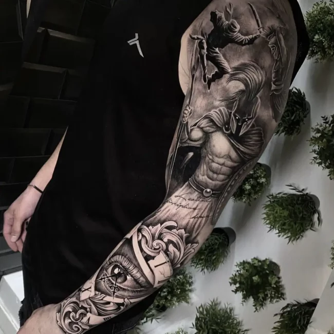 Realistic tattoo